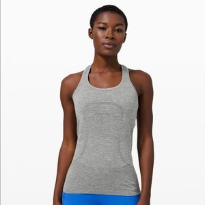 Lululemon Swiftly Tech Racerback Tank NWT Size 6 Grey / Gray ✨